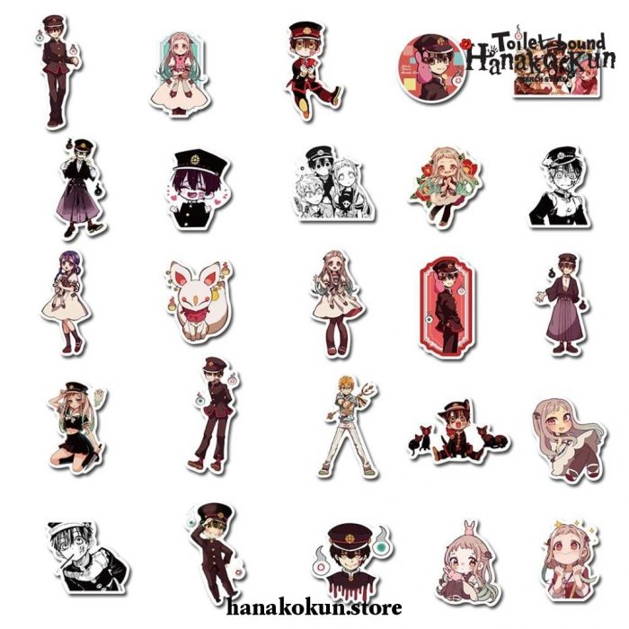 2021 Toilet-Bound Hanako Kun Stickers New Style