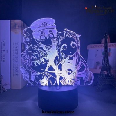 2021 Toilet Bound Hanako Kun Team 3D Led Lamp Night Light