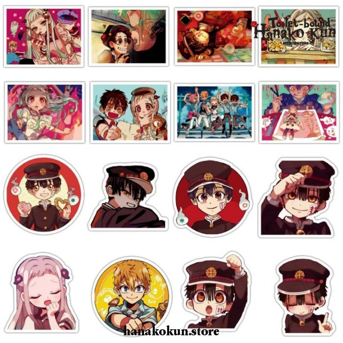 50Pcs Cute Toilet Bound Hanako Kun Stickers