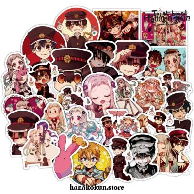 50Pcs Cute Toilet Bound Hanako Kun Stickers