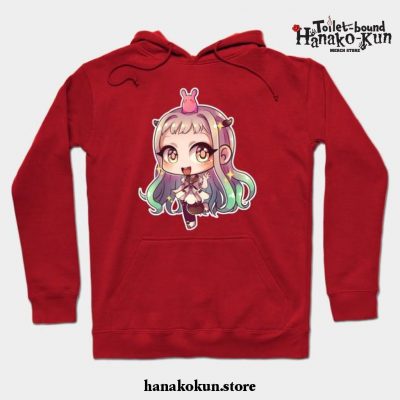 Chibi Yashiro Nene And Mokke - Toilet Bound Hanako-Kun Hoodie Red / S