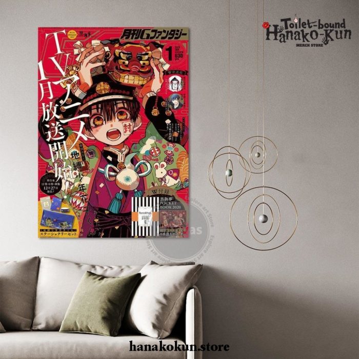 Cool Hanako Toilet-Bound Hanako-Kun 3D Wall Art