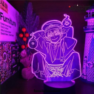 Cute Toilet-Bound Hanako Kun 3D Led Lamp Night Light