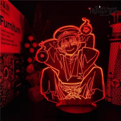 Cute Toilet-Bound Hanako Kun 3D Led Lamp Night Light