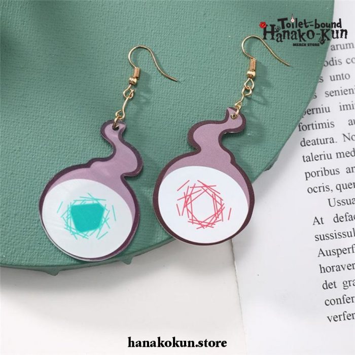 Cute Toilet Bound Hanako Kun Yugi Amane Earrings Cosplay