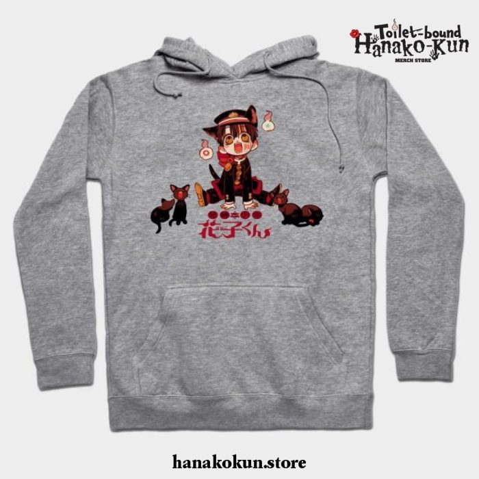 Hanako And Kitty Hoodie Gray / S