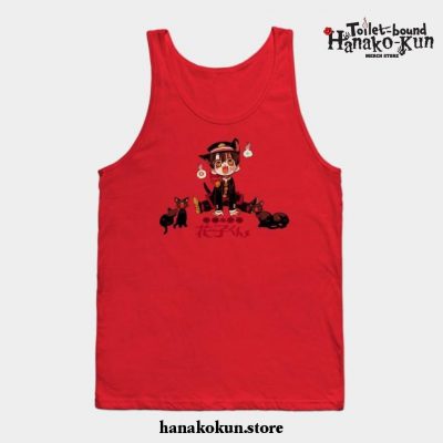 Hanako And Kitty Tank Top Red / S