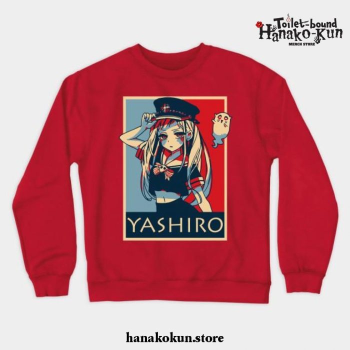 Hanako Hunyashiro Nene Crewneck Sweatshirt Red / S