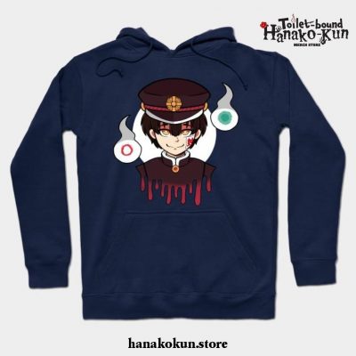 Hanako-Kun And Hakujoudai Hoodie Navy Blue / S