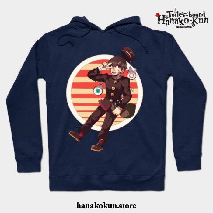 Hanako Kun Anime Hoodie Navy Blue / S