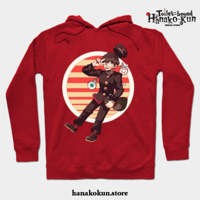 Hanako Kun Anime Hoodie Red / S