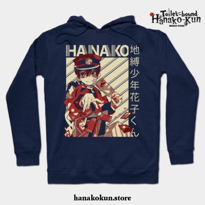 Hanako Kun Hoodie Ver 2 Navy Blue / S