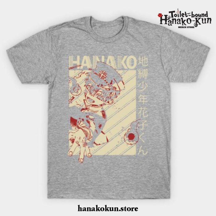 Hanako Kun T-Shirt Ver 2 Gray / S