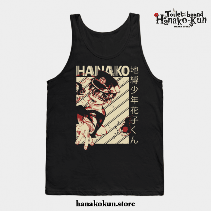 Hanako Kun Tank Top Ver 3 Black / S