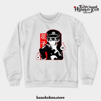 Hanako Style Crewneck Sweatshirt White / S