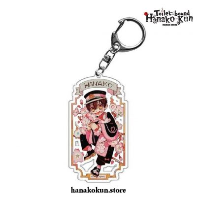 Japan Toilet-Bound Hanako-Kun Romantic Card Acrylic Pendant Keychain Hanako