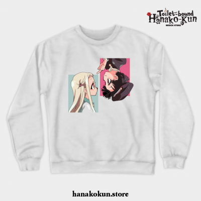 Jibaku Shounen Hanako-Kun Crewneck Sweatshirt White / S