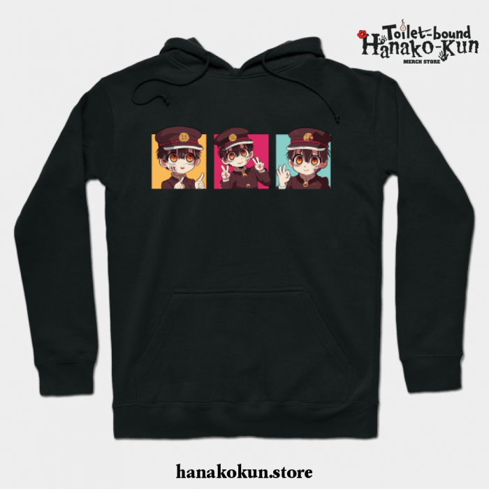 Jibaku Shounen Hanako-Kun Hoodie 02 Black / S