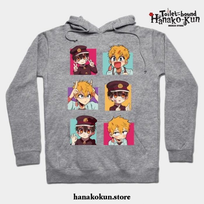 Jibaku Shounen Hanako-Kun Hoodie 04 Gray / S