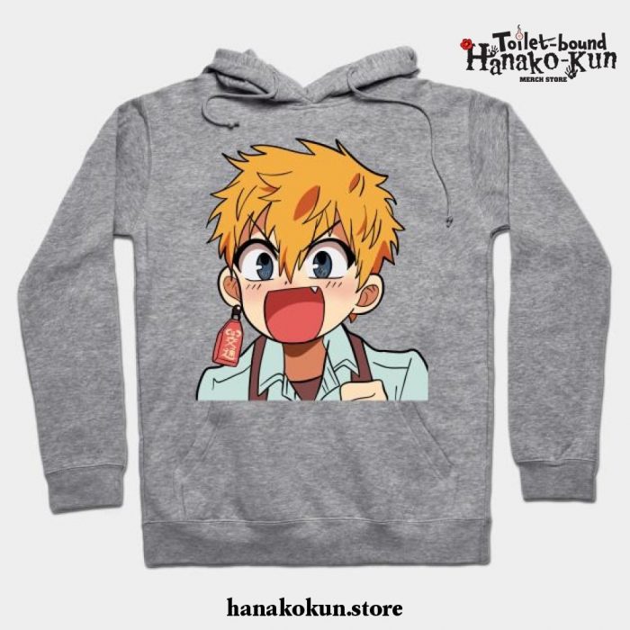 Jibaku Shounen Hanako-Kun Hoodie Gray / S