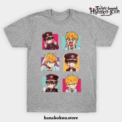 Jibaku Shounen Hanako-Kun T-Shirt Ver3 Gray / S