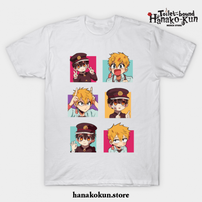 Jibaku Shounen Hanako-Kun T-Shirt Ver3 White / S