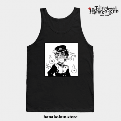 Jibaku Shounen Hanako Kun Tank Top Ver 1 Black / S