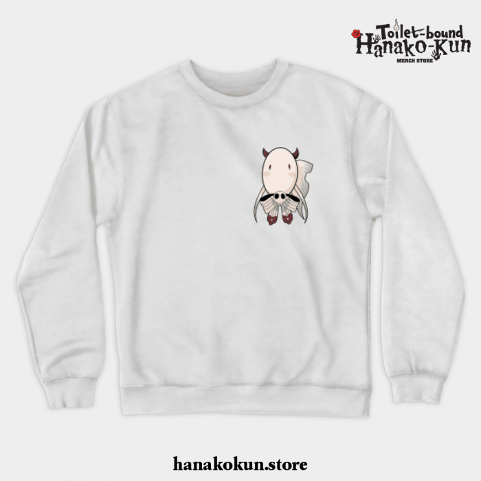 Nene Fish Form Crewneck Sweatshirt White / S