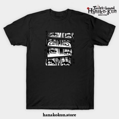 Toilent Bound Hanako Kun Jibaku Shounen T-Shirt Black / S