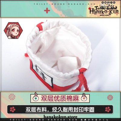 Toilet Bound Hanako Kun Canvas Pocket Cosplay