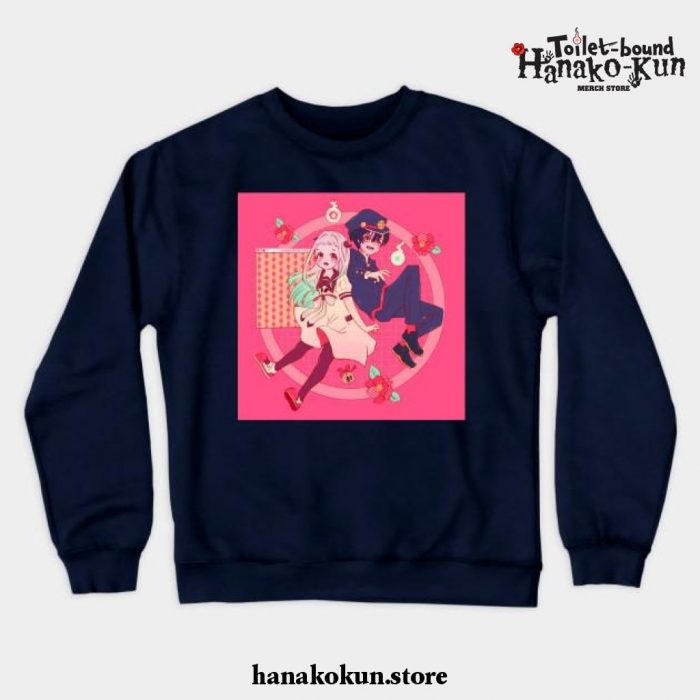 Toilet-Bound Hanako-Kun Crewneck Sweatshirt Navy Blue / S