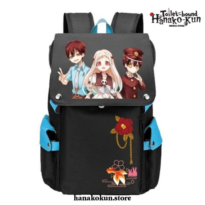 Toilet-Bound Hanako Kun Team School Backpack Blue