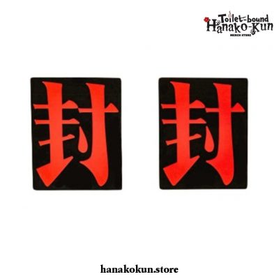 Toilet Bound Hanako Kun Yugi Amane Cosplay Tattoo Stickers Black 2Pcs