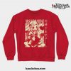 Yashiro Nene Crewneck Sweatshirt Red / S