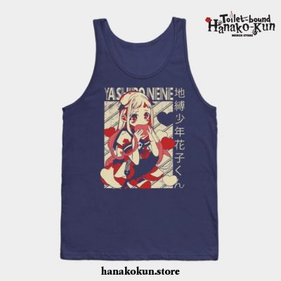 Yashiro Nene Tank Top Navy Blue / S