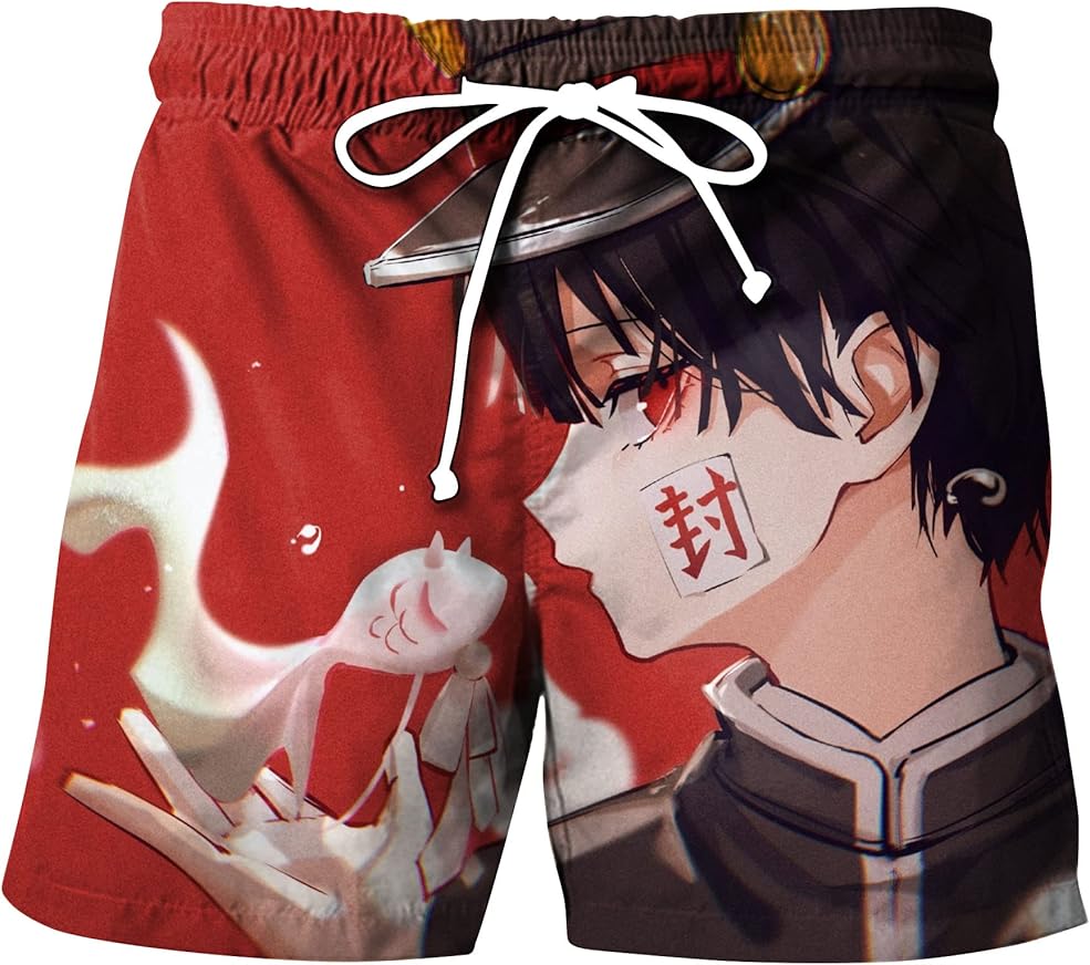 Cute Hanako-kun Swim Trunks - Hanako Kun Store